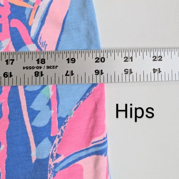 Lilly Pulitzer Ali Out To Sea Tunic T-Shirt Dress Size Small Nautical Theme - Picture 9 of 11